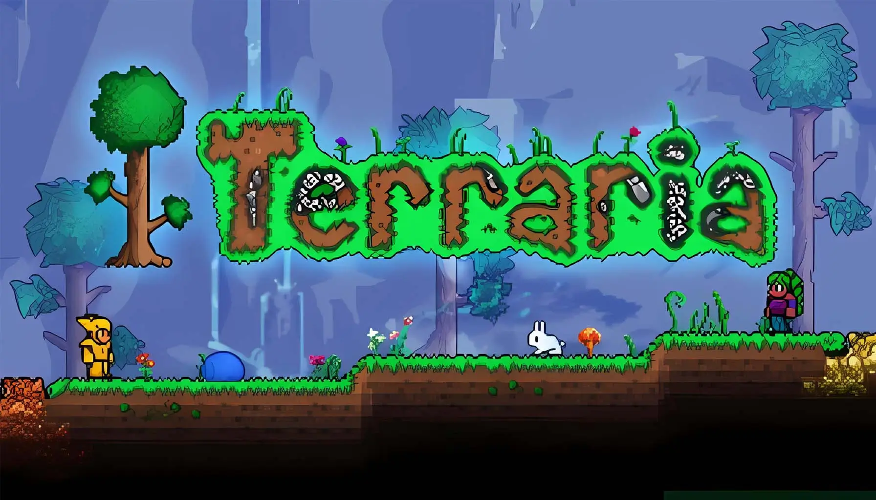 Terraria 2D adventure artwork